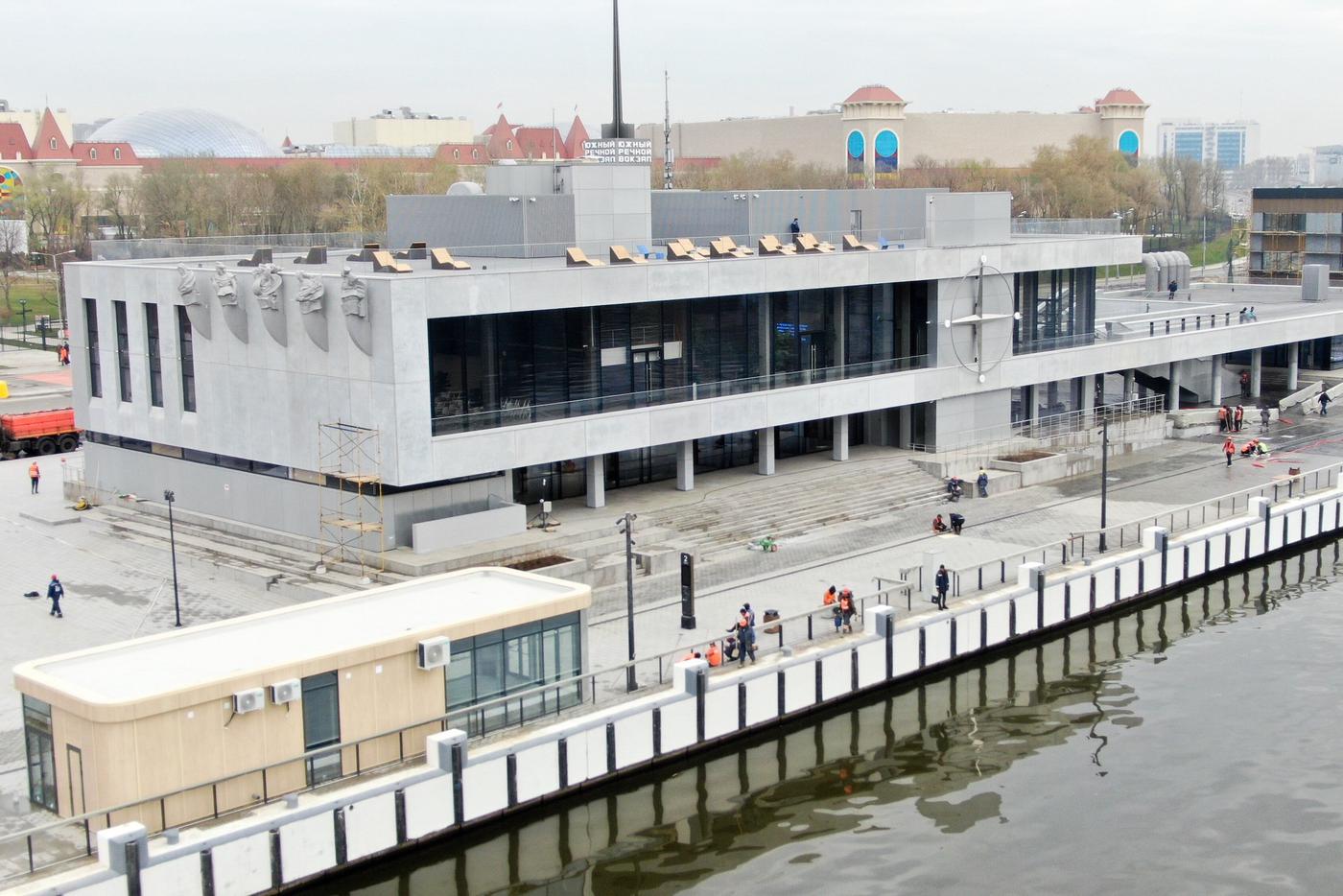 Реконструкция южного речного вокзала